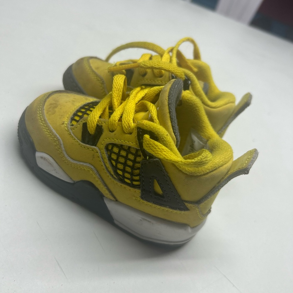 Jordan Yellow Black Sneakers